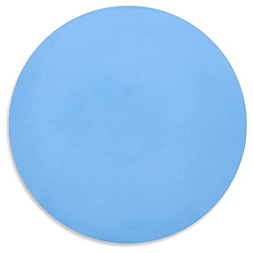 24-Pack Dry Erase Dots for Classroom Tables, Peel and Stick Removeable Circle Vinyl Sticker Spots for Whiteboards, Desks, Wall Decals, Student, Teacher School Supplies, 8 Rainbow Colors (11-Inch) - Image 2