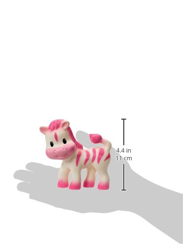 Infantino Teether Toy, Squeeze and TeeThe Zebra - Image 2