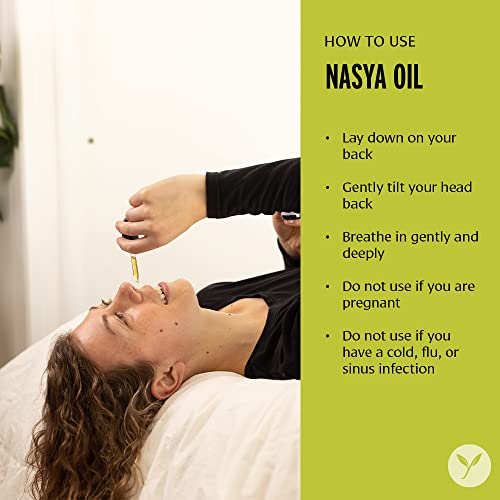Banyan Botanicals Nasya Oil – Organic Herbal Nasal Drops for Clear Breathing – Ayurvedic Nasal Cleaner and Nose Moisturizer* – One Fluid Ounce – Certified Organic, Non GMO, Chemical Free - Image 7