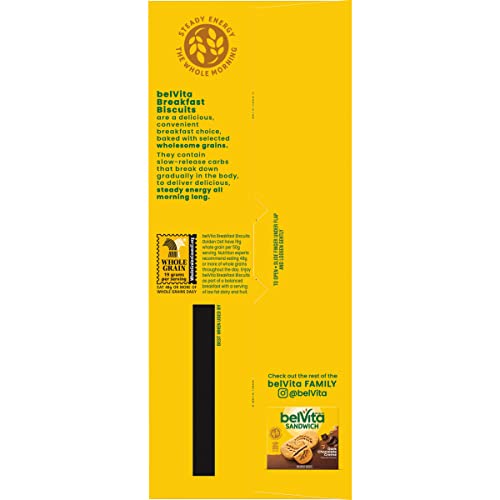 belVita Golden Oat Breakfast Biscuits, Value Pack, 12 Packs (4 Biscuits Per Pack) - Image 6