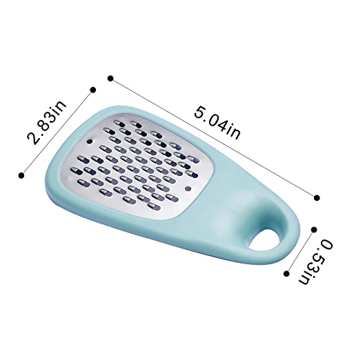 Domonic Home Vegetable Peeler, Potato Peelers for Kitchen, Camping Kitchen Gadgets Veggie Peeler with Cover Guard, Save Space, Dishwasher Safe, Aqua Sky - Image 2