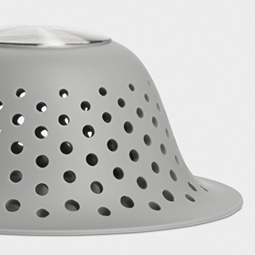 OXO Good Grips Silicone Shower & Tub Drain Protector, Gray - Image 3