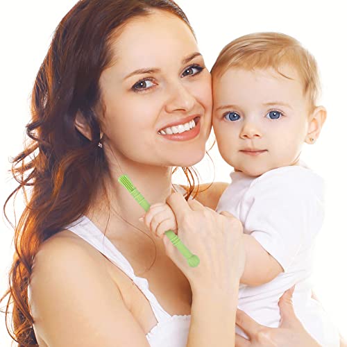 Meartchy 6 Pack Hollow Teether Tubes, Teething Toys for Baby Infants 0-6 Months , Silicone Chew Straw Toy for Babies 6-12 Months - Image 4