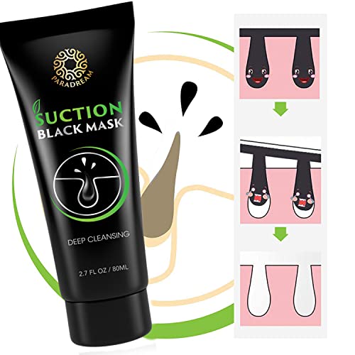 Blackhead Remover Mask, 80ML Purifying Peel Off Mask Remover Mask, Charcoal Face Mask for Deep Cleansing Blackheads, Dirts, Pores - Green - Image 5