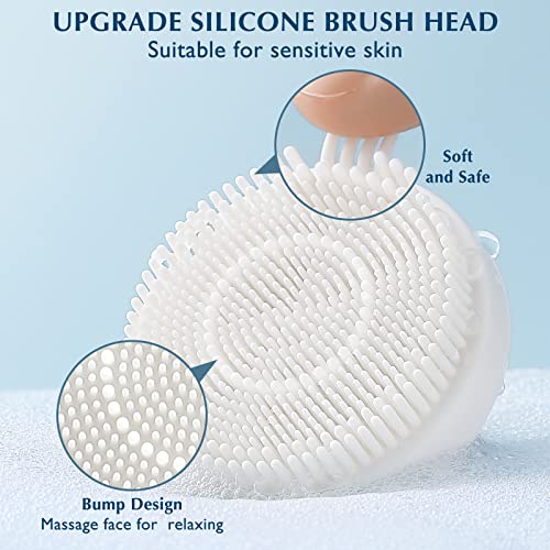Facial Cleansing Brush Face Scrubber: COSLUS 7in1 JBK-D Electric Exfoliating Spin Cleanser Device Waterproof Deep Cleaning Exfoliation Rotating Spa Machine - Electronic Acne Skin Wash Spinning System - Image 7