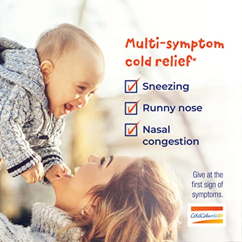 Boiron ColdCalm Baby Single-Use Drops for Relief from Cold Symptoms of Sneezing, Runny Nose, and Nasal Congestion - Sterile and Non-Drowsy Liquid Doses - 30 Count - Image 10