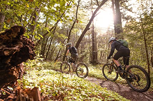 CamelBak M.U.L.E. 12 Mountain Biking Hydration Pack - Easy Refilling Hydration Backpack - Magnetic Tube Trap 100oz, Moroccan Blue/Black - Image 4