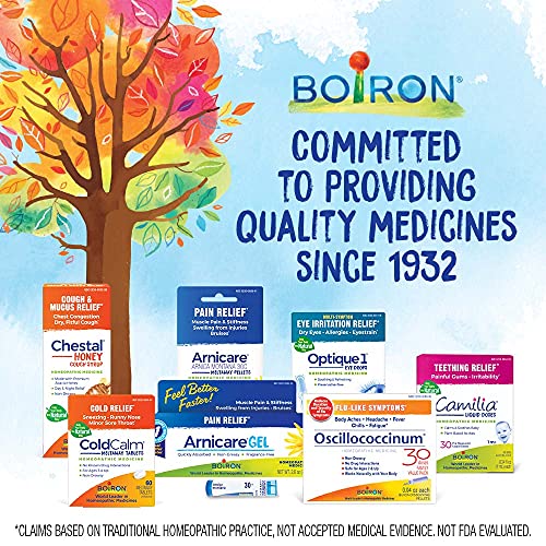 Boiron ColdCalm Baby Single-Use Drops for Relief from Cold Symptoms of Sneezing, Runny Nose, and Nasal Congestion - Sterile and Non-Drowsy Liquid Doses - 30 Count - Image 2