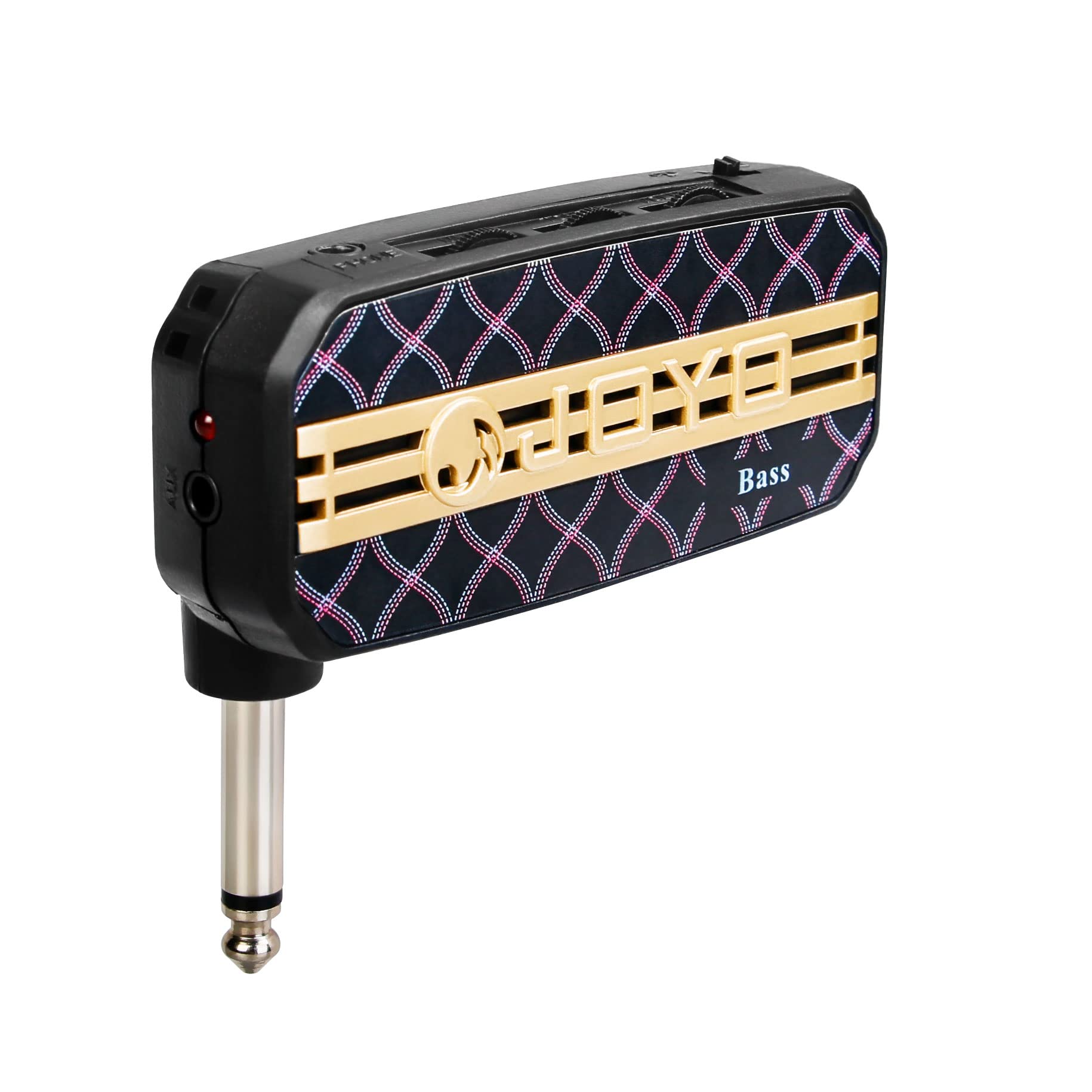 JOYO Bass Guitar Headphone Amp Bassist Pocket Mini Practice Amplifier with Aux in(JA-03B)